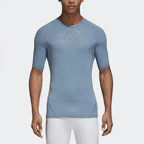 Áo Tập Thể Thao Adidas Adidas Ask Tec Tee Ss DI0265 Màu Xanh Da Trời Size S