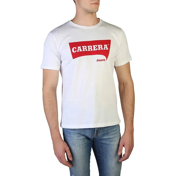 Áo Thun Carrera Jeans Basic T-shirt 801P_0047A Màu Trắng Size S - Thời trang - Vua Hàng Hiệu