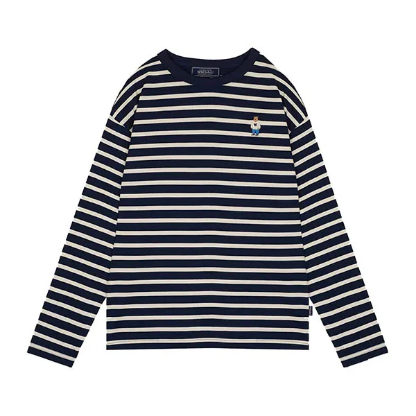 Áo Thun Dài Tay WHOAU WHLSC3721U Màu Xanh Navy