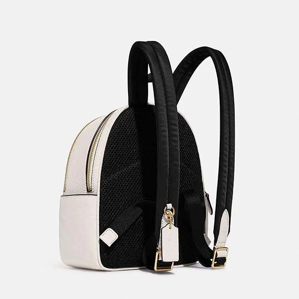 Balo Coach Mini Court Backpack With Dancing Kitten Màu Trắng