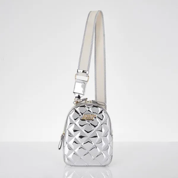 Balo Stretch Angels Stretch Waffle Panini Backpack Silver Màu Bạc