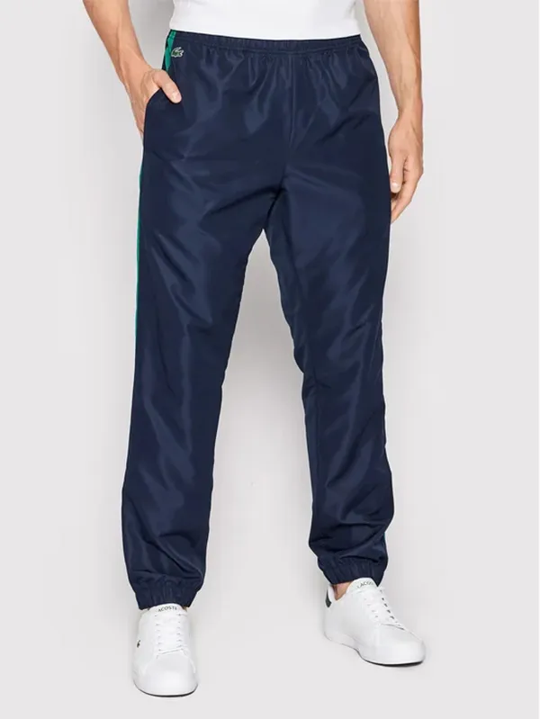 Bộ Quần Áo Gió Lacoste Colourblock Trainingspak Navy/White/Green Màu Trắng - Xanh Size S - Thời trang - Vua Hàng Hiệu