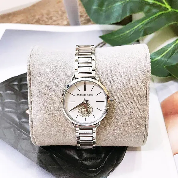Đồng Hồ Michael Kors Nữ MK3837 28mm Màu Bạc