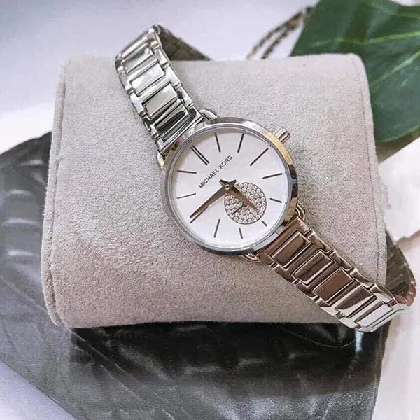 Đồng Hồ Michael Kors Nữ MK3837 28mm Màu Bạc