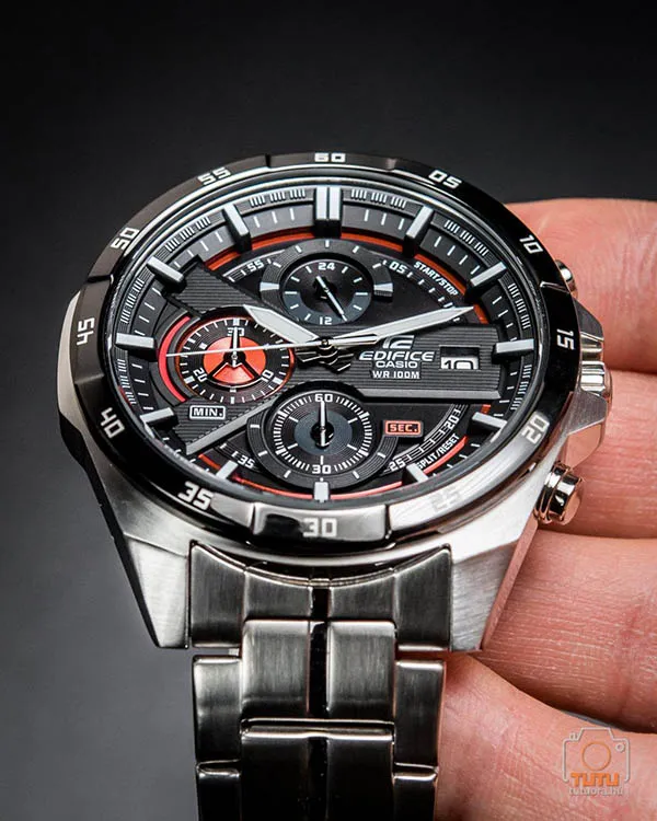 Đồng Hồ Nam Casio EFR-556DB-1AVUDF Dây Thép Không Gỉ Màu Bạc