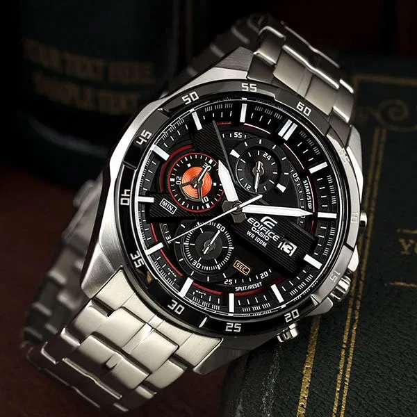 Đồng Hồ Nam Casio EFR-556DB-1AVUDF Dây Thép Không Gỉ Màu Bạc