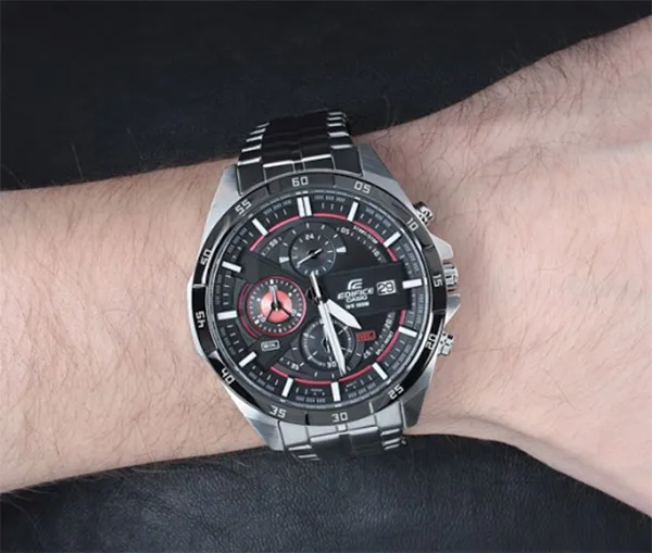 Đồng Hồ Nam Casio EFR-556DB-1AVUDF Dây Thép Không Gỉ Màu Bạc