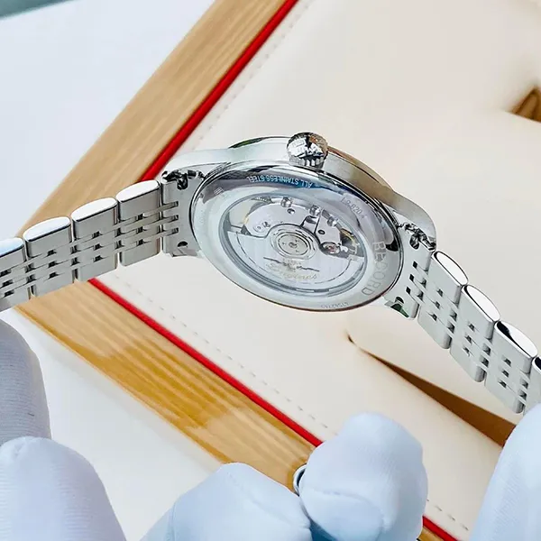 Đồng Hồ Nam Longines Record Collection L2.820.4.56.6 Màu Bạc Đen - Đồng hồ - Vua Hàng Hiệu