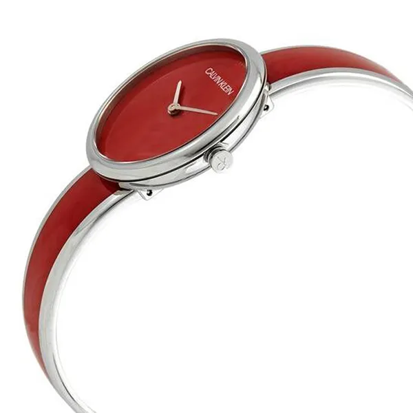 Đồng Hồ Nữ Calvin Klein CK K4E2N11P Màu Đỏ - Đồng hồ - Vua Hàng Hiệu