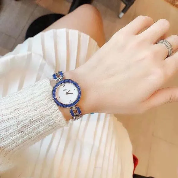 Đồng Hồ Nữ Fendi My Way White Dial Ladies Watch F357024003 Màu Trắng Xanh