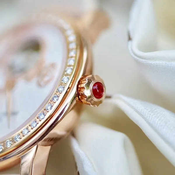 Đồng Hồ Nữ Frederique Constant FC-310LHB2PD4 Màu Trắng Phối Vàng Hồng - Đồng hồ - Vua Hàng Hiệu