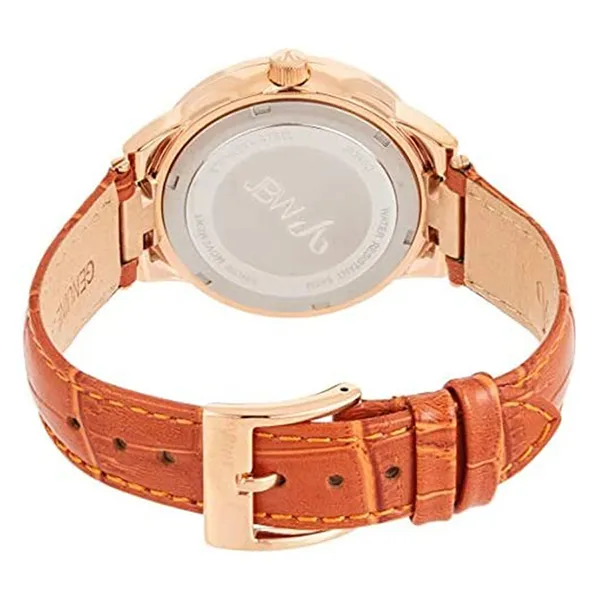 Đồng Hồ Nữ JBW Camille Rose Gold-Tone Brown Leather Ladies Watch J6345D Màu Vàng Hồng - Đồng hồ - Vua Hàng Hiệu