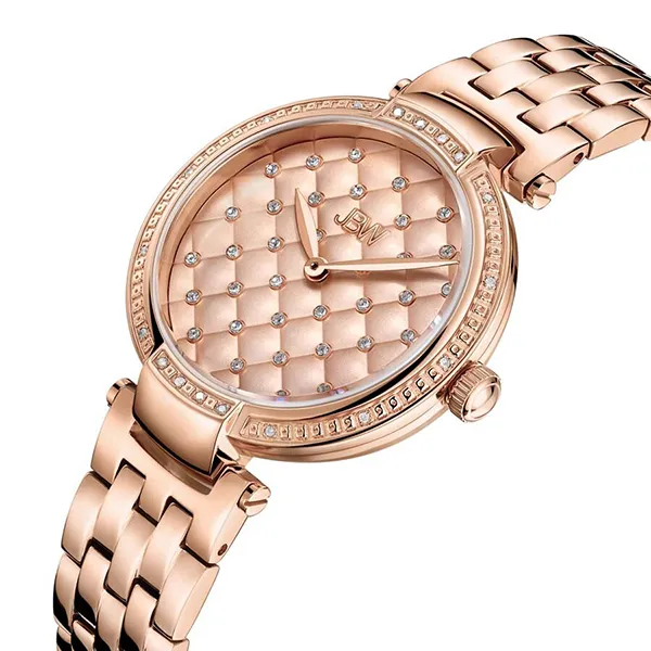 Đồng Hồ Nữ JBW Gala Ladies Rose Gold Watch J6356A Màu Vàng Hồng - Đồng hồ - Vua Hàng Hiệu