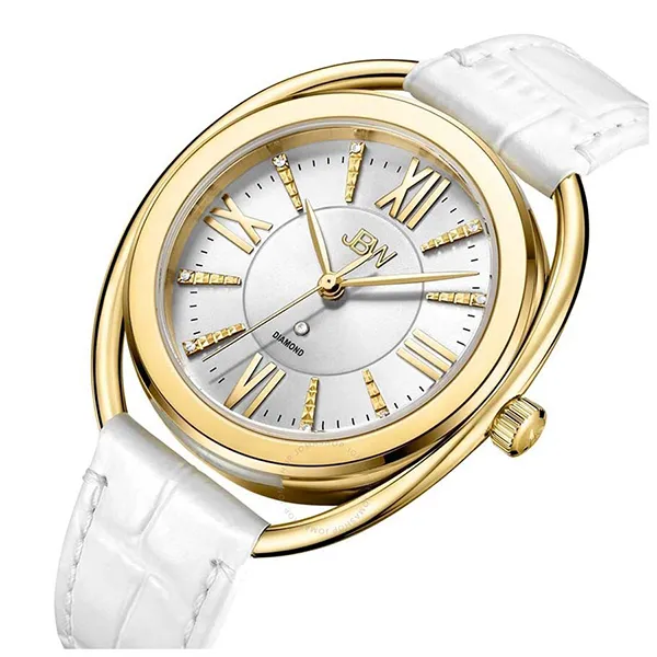 Đồng Hồ Nữ JBW Gigi Cascading Lug Diamond Watch J6357B Màu Vàng Bạc - Đồng hồ - Vua Hàng Hiệu
