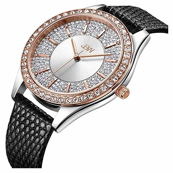 Đồng Hồ Nữ JBW J6367-10C Mondrian 10 Year Ladies Quartz Watch Màu Bạc Phối Vàng Hồng - Đồng hồ - Vua Hàng Hiệu