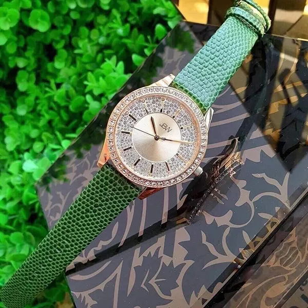 Đồng Hồ Nữ JBW J6367-10E Màu Vàng Xanh - Đồng hồ - Vua Hàng Hiệu