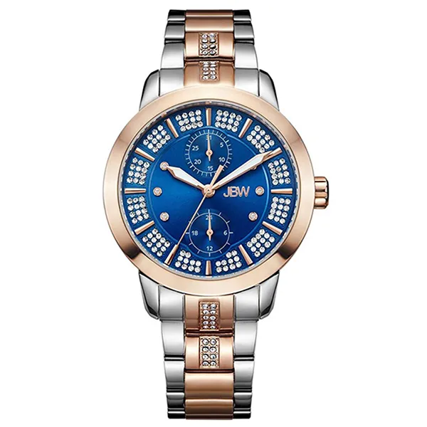 Đồng Hồ Nữ JBW Lumen Blue Dial Diamond Ladies Watch J6341C Phối Màu - Đồng hồ - Vua Hàng Hiệu