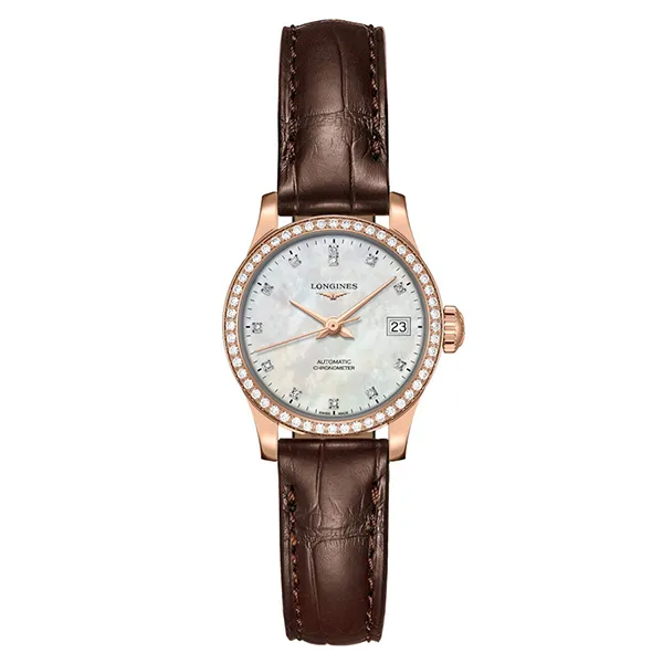 Đồng Hồ Nữ Longines Automatic L2.320.9.87.2 26mm Màu Nâu