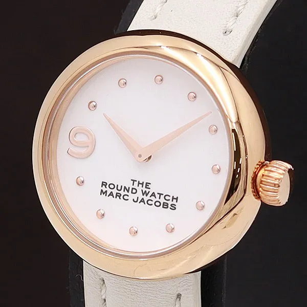 Đồng Hồ Nữ Marc Jacobs Quartz White Dial Ladies Watch MJ0120184722 Màu Trắng Phối Vàng Hồng