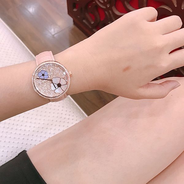 Đồng Hồ Nữ Michael Kors Courtney Rose Gold Watch MK2718 36mm Màu Vàng Trắng - 1