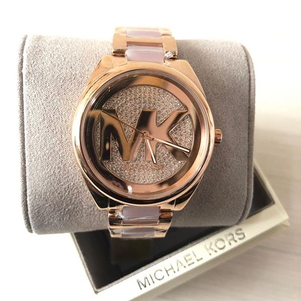 Đồng Hồ Nữ Michael Kors MK7089 42mm Watch Màu Vàng Hồng - 3