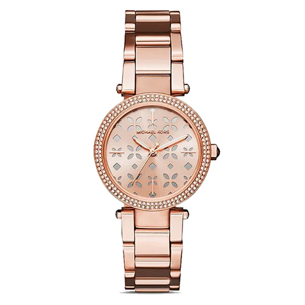 Đồng Hồ Nữ Michael Kors Parker Mini Rose Gold MK6470 Màu Vàng Hồng - Đồng hồ - Vua Hàng Hiệu