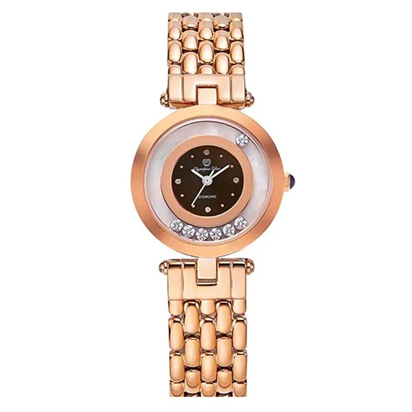 Đồng Hồ Nữ Olympia Star OPA28019LR-N Màu Đen Phối Vàng Hồng - Đồng hồ - Vua Hàng Hiệu
