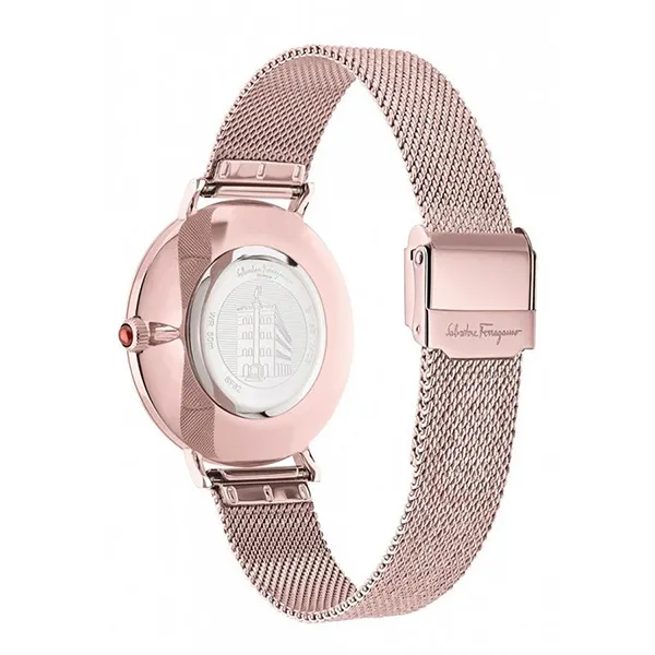 Đồng Hồ Nữ Salvatore Ferragamo Minuetto SF8200719 36mm Màu Vàng Hồng