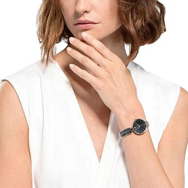 Đồng Hồ Nữ Swarovski Dream Rock Watch 5519315 Màu Đen - Đồng hồ - Vua Hàng Hiệu