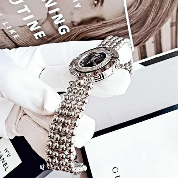 Đồng Hồ Nữ Versace VE7900620 Màu Bạc Đen