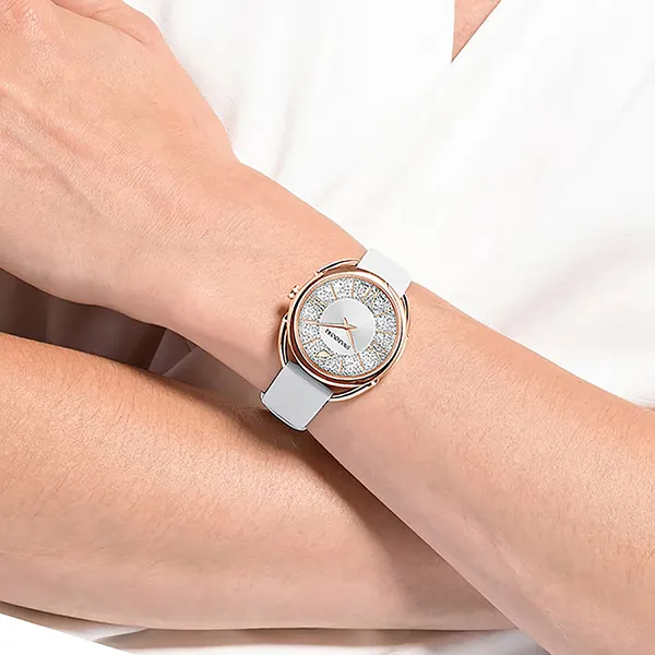 Đồng Hồ Nữ Swarovski Crystalline Glam Watch 5452459 Màu Trắng - Đồng hồ - Vua Hàng Hiệu