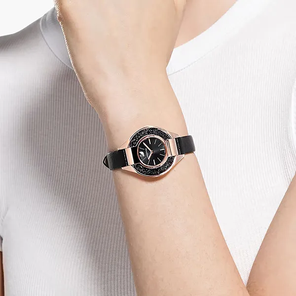 Đồng Hồ Nữ Swarovski Crystalline Sporty Watch 5547632 Màu Đen - Đồng hồ - Vua Hàng Hiệu
