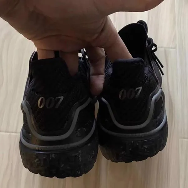 Giày Thể Thao Adidas James Bond X Ultraboost 20 'No Time To Die Core Black' FY0646 Màu Đen Xám Size 39