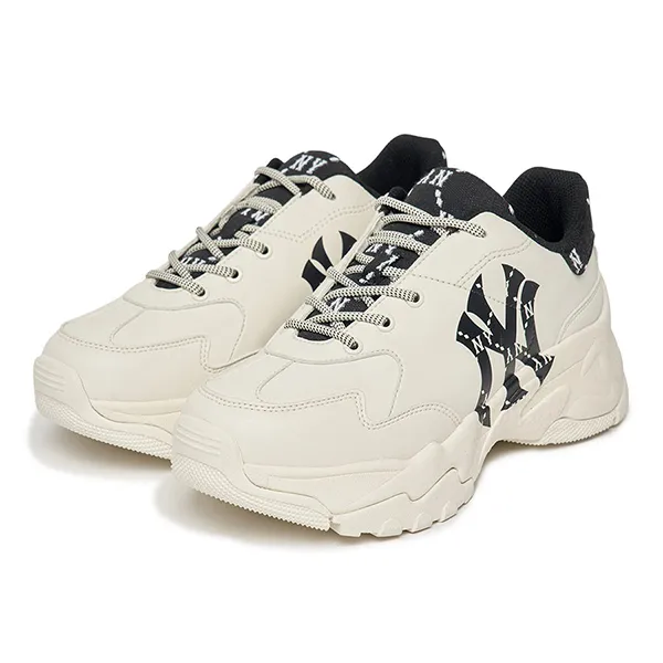Giày Thể Thao MLB Big Ball Chunky Diamond Monogram New York Yankees 3ASHCDM2N-50BKS Màu Trắng Size 235 - Giày - Vua Hàng Hiệu