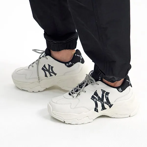 Giày Thể Thao MLB Big Ball Chunky Diamond Monogram New York Yankees 3ASHCDM2N-50BKS Màu Trắng Size 235 - Giày - Vua Hàng Hiệu