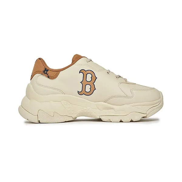 Giày Thể Thao MLB Big Ball Chunky Diamond Monogram Boston Red Sox 3ASHCDM2N-43BGD Màu Nâu Trắng Size 240 - Giày - Vua Hàng Hiệu