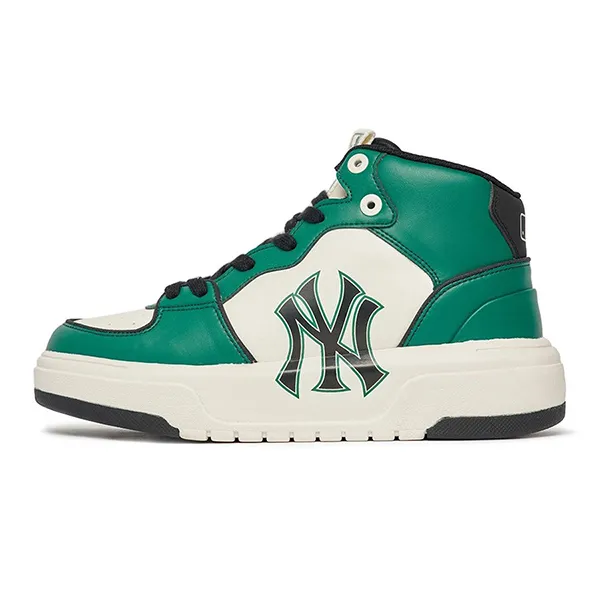 Giày Thể Thao MLB Chunky-Liner High New York Yankees D.Green 3ASXCB12N-50GND Màu Xanh Green Size 240 - Giày - Vua Hàng Hiệu