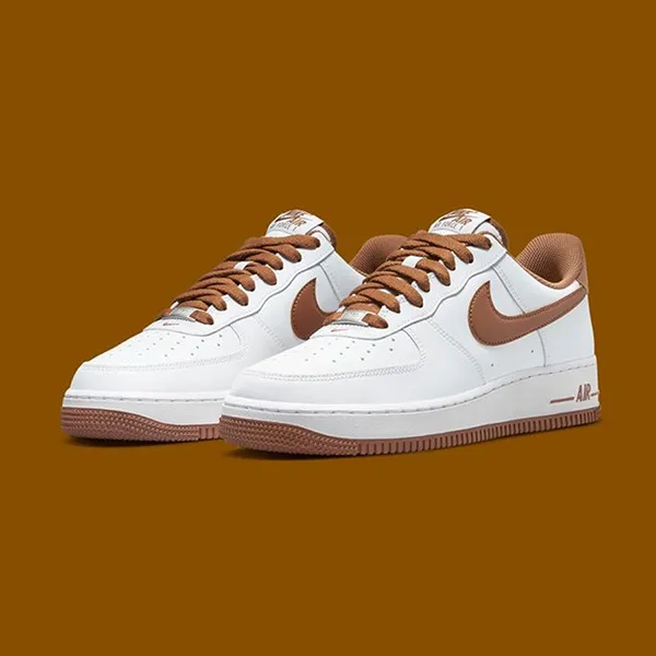 Giày Thể Thao Nike Air Force 1 '07 Pecan DH7561-100 Màu Trắng Nâu Size 41