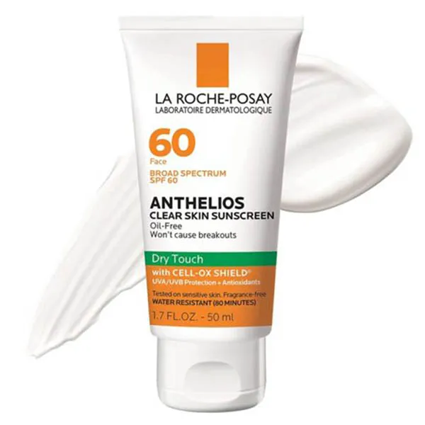 Kem Chống Nắng La Roche-Posay Anthelios Clear Skin SPF 60, 50ml - Kem chống nắng - Vua Hàng Hiệu