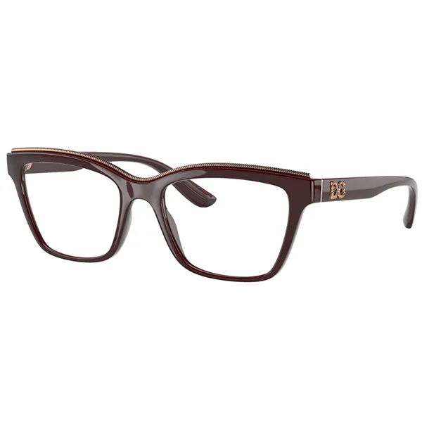 Kính Mắt Cận Nữ Dolce & Gabbana D&G 0DG5064_328553.I-0922 Màu Đỏ Mận