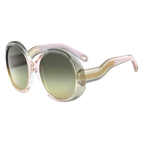 Kính Mát Chloé Sunglasses CE736SA 57-16 Màu Xanh Vàng - Kính mắt - Vua Hàng Hiệu