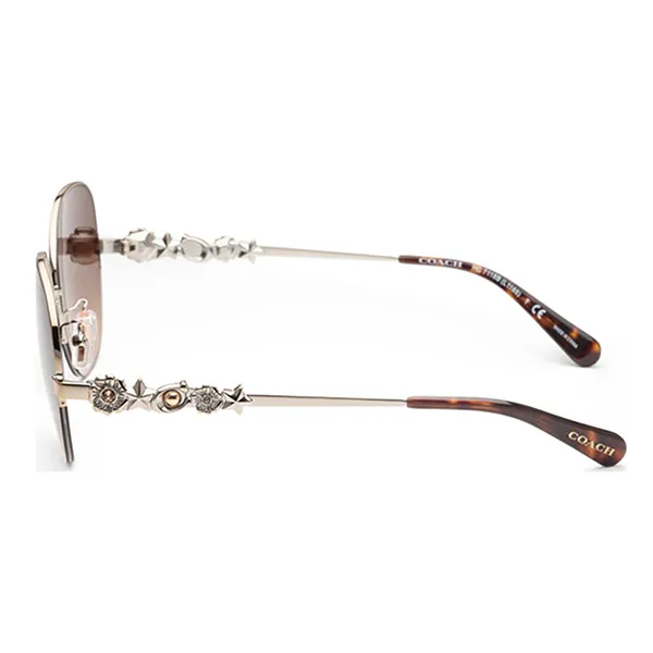 Kính Mát Coach Fashion Women's Sunglasses HC7118B-935674-57 Màu Nâu Gradient