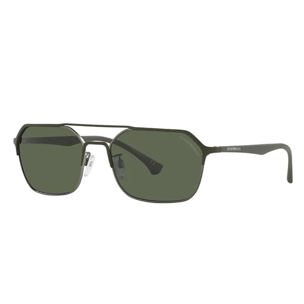 Kính Mát Emporio Armani Matte Green Sunglasses EA2119-314471 57 Màu Xanh Green