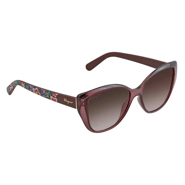 Kính Mát Salvatore Ferragamo Fashion Women's Sunglasses SF912S-606 Màu Xám Gradient