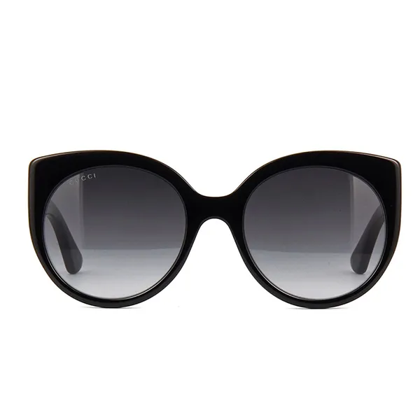 Kính Mát Gucci Ladies Black Cat-Eye Sunglasses GG0325S 001 55 Màu Đen
