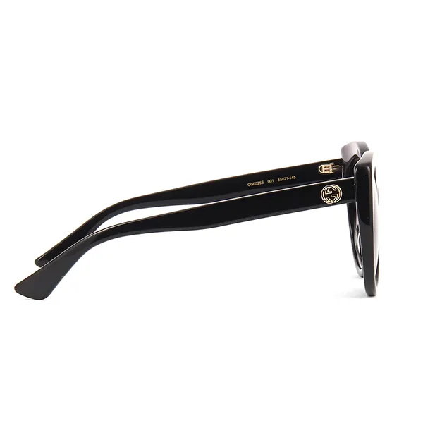 Kính Mát Gucci Ladies Black Cat-Eye Sunglasses GG0325S 001 55 Màu Đen