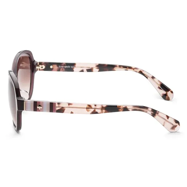 Kính Mát Kate Spade Women Cailee Plum Sunglasses CAILEEFS-00T7-HA 56mm Màu Nâu Tím