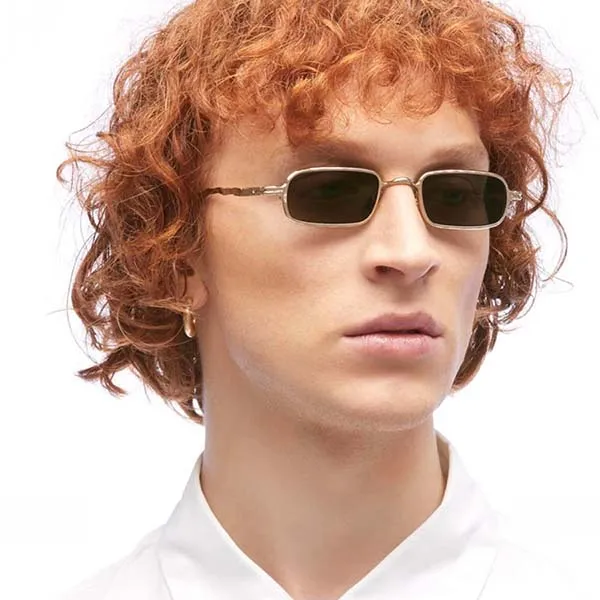 Kính Mát Kuboraum Mask Z18 GD Sunglasses Eyewear Màu Vàng Xanh - Kính mắt - Vua Hàng Hiệu