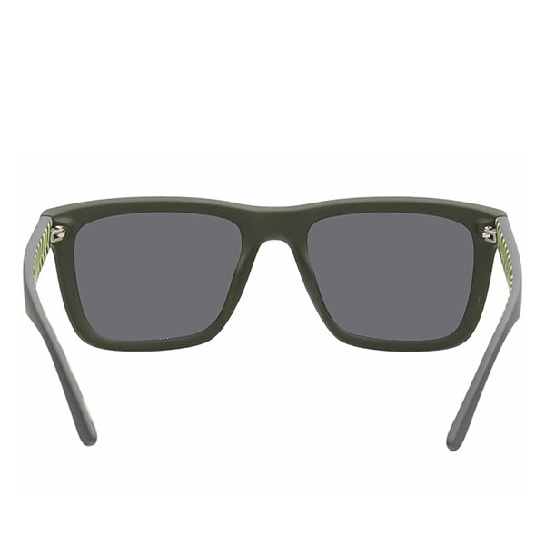 Kính Mát Lacoste Grey Square Men Sunglasses L750S 318 54 Màu Xám/Xanh Green - 4