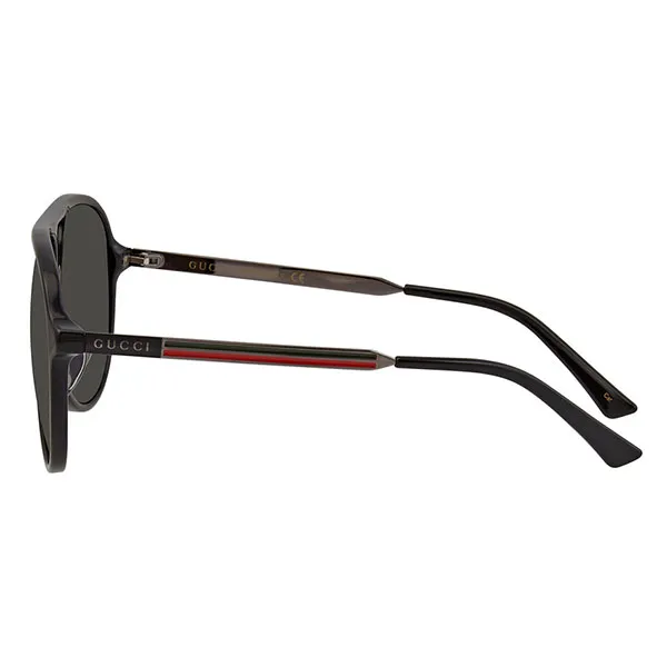 Kính Mát Nam Gucci Grey Aviator Sunglasses GG0829SA 001 61 Màu Xám Đen - Kính mắt - Vua Hàng Hiệu